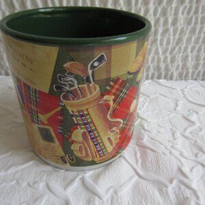 Burton & Burton Golf Theme Coffee Mug Dishwasher Microwave safe Golfer